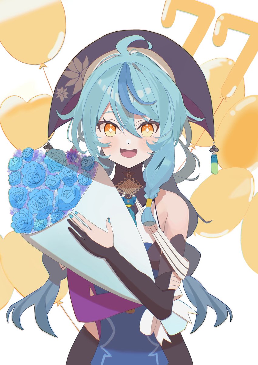 誕生日おめでとう〜‼︎🎊🎉🎁
#珠乃イラスト #珠乃井ナナ生誕祭2026