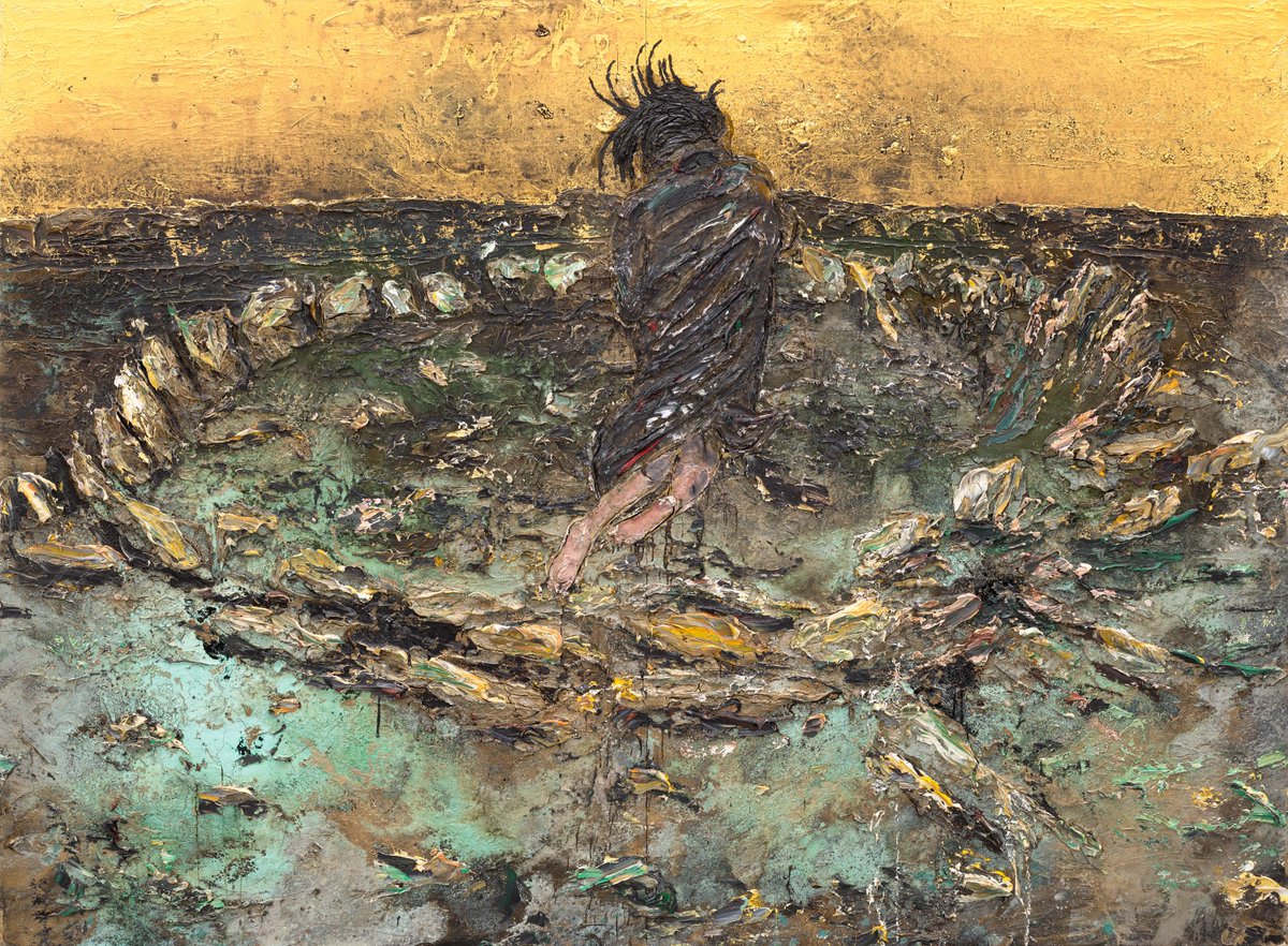 Gagosian is pleased to announce "Anselm Kiefer: Seal My Ears Shut and I Shall Hear You Still," opening on May 15 at Gagosian, 541 West 24th Street, New York. The exhibition features a new group of paintings that advance Kiefer’s ongoing exploration of feminine archetypes and