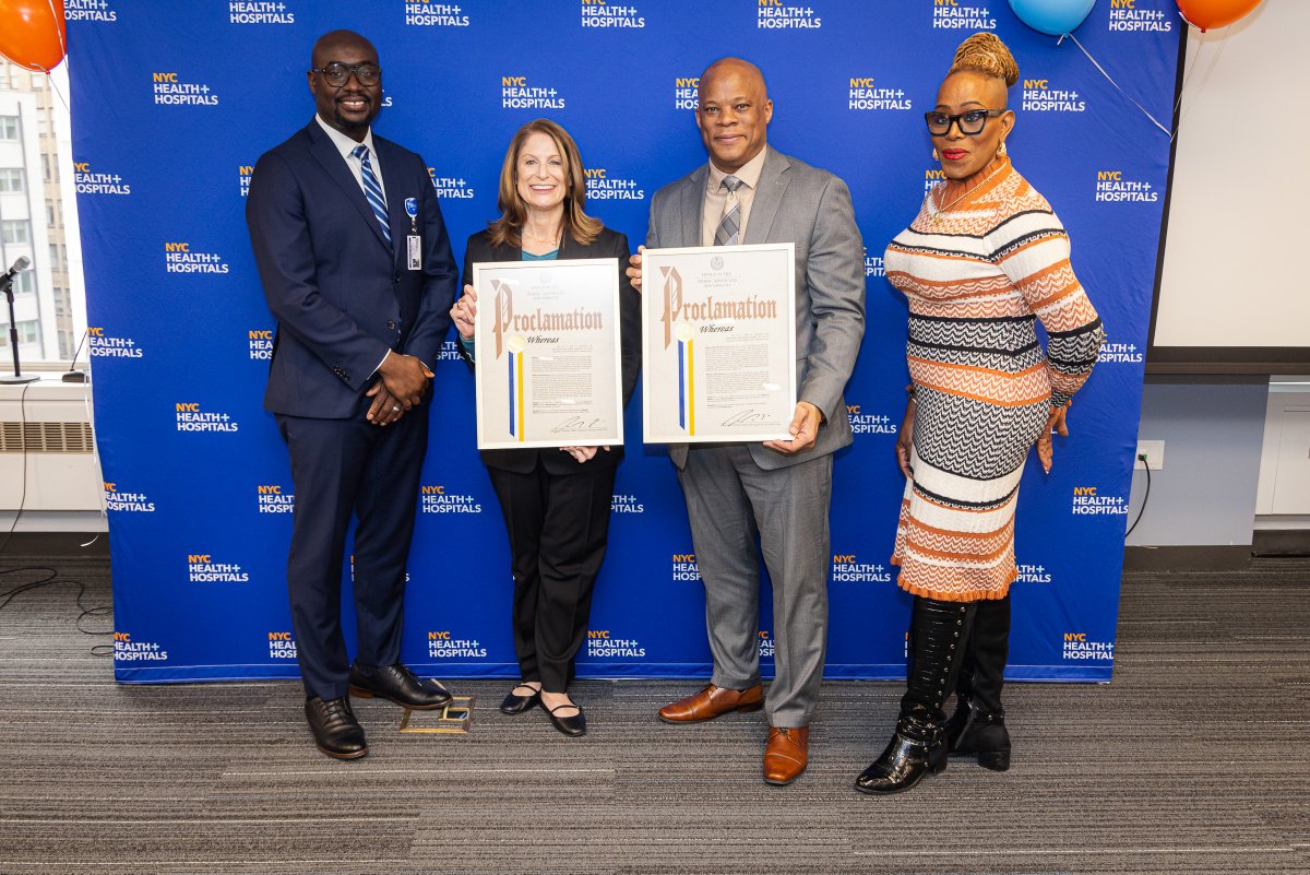 NYCHealthSystem's tweet image. NYC Health + Hospitals celebrated the incredible NYC Health + Hospitals Community Affairs staff for their dedication to our mission. 
 
Community Affairs staff are the bridge between our facilities and the communities they serve, building trust, fostering collaboration, and