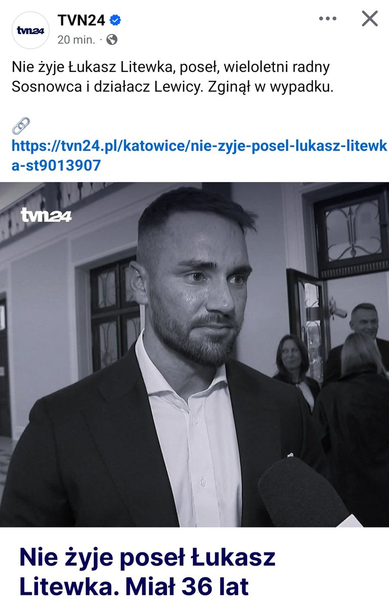 Ogromna tragedia, nie mogę uwierzyć 💔💔💔