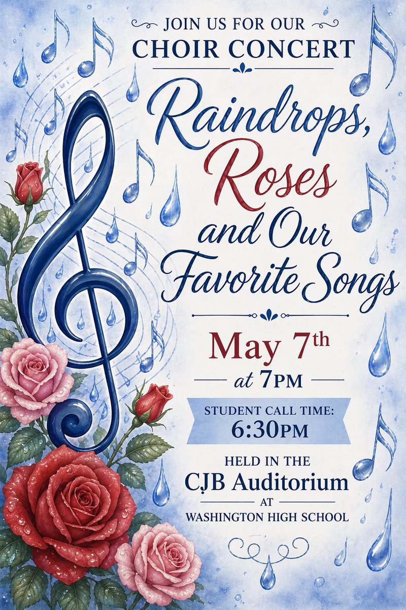 Please save the date for our final concert of the year!