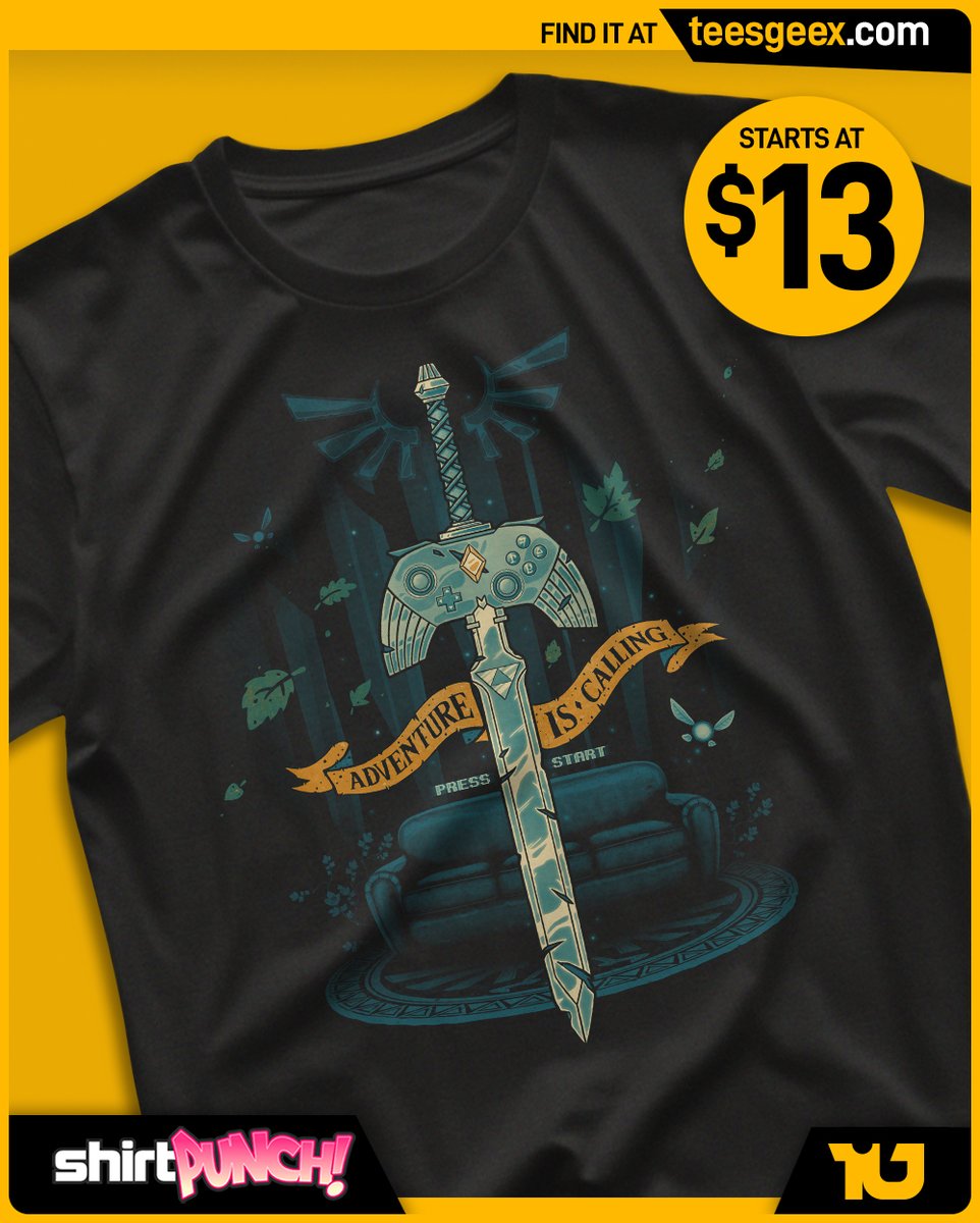 alvaro_teesgeex's tweet image. 🔥New Sale🔥 "Master Controller" is #designoftheday on @ShirtPunch 

🔸 Find it at teesgeex.com

#tshirtdesign #tshirts #tees #nerdytees #popculturetees #gamingislife #gaming #adventure
