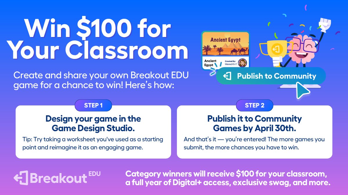 Breakout EDU tweet media