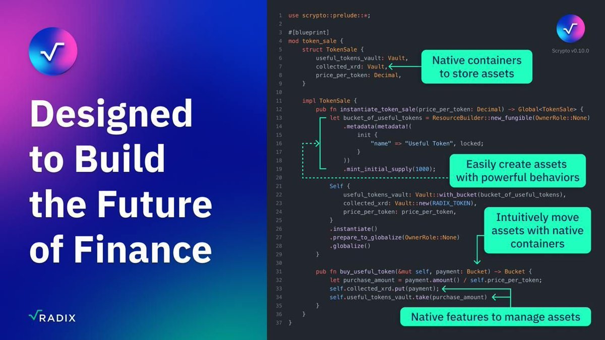 Radix - Radically Different DeFi tweet media