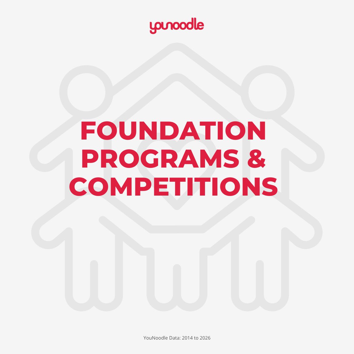 YouNoodle's tweet image. Our platform has helped 215+ #foundations worldwide manage their #competitions and find the #founders and #innovations they're looking for! 🌟  Is your foundation ready to boost its next program? Contact us through the link in the thread .👇