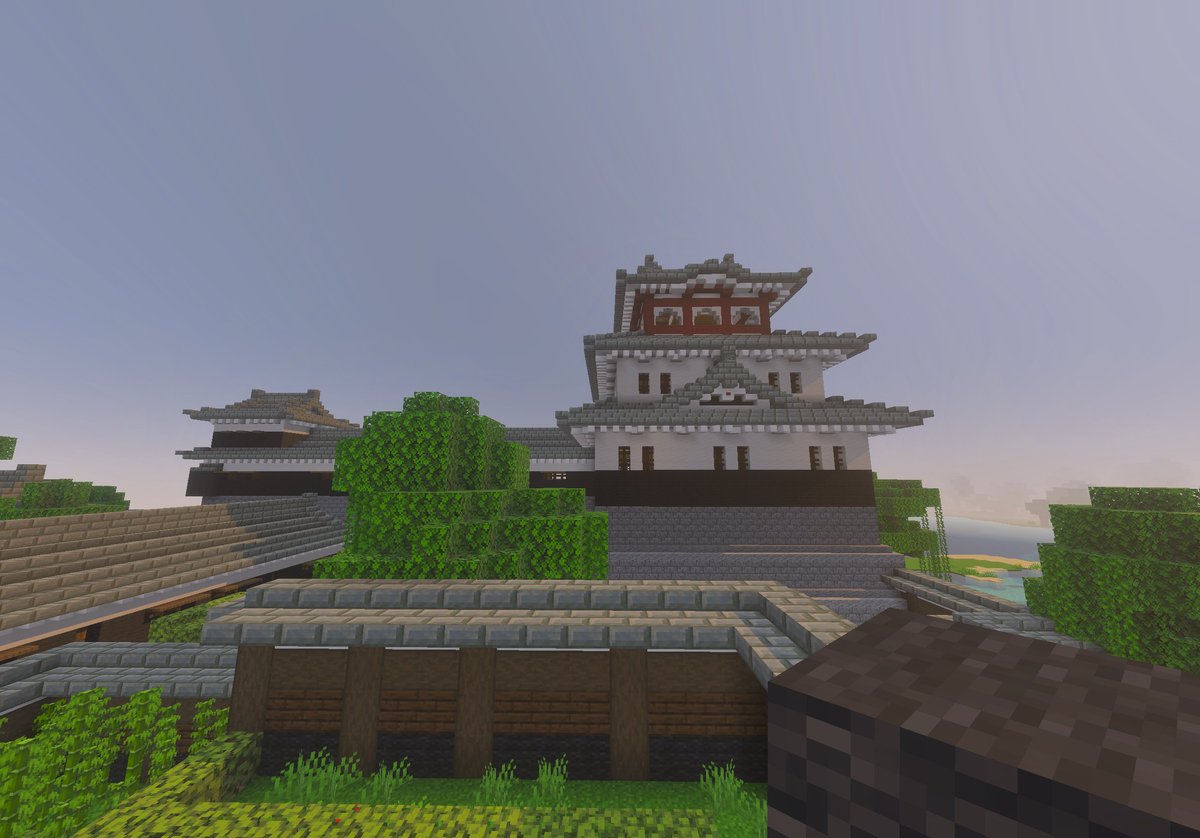 TakumiTakaX's tweet photo. Tenshu of Morioka Castle.  
盛岡城の天守。

#moriokacastle #minecraft #japanesecastle #minecraftjapan #morioka #japan #edoperiod #architecture  
#盛岡城 #マインクラフト #日本の城 #マイクラ建築 #盛岡 #日本 #江戸時代 #建築 https://t.co/uBHUwyQAUb