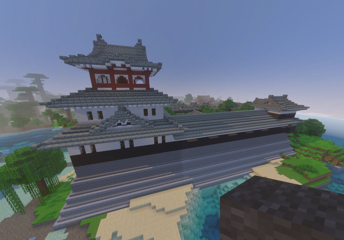 TakumiTakaX's tweet photo. Tenshu of Morioka Castle.  
盛岡城の天守。

#moriokacastle #minecraft #japanesecastle #minecraftjapan #morioka #japan #edoperiod #architecture  
#盛岡城 #マインクラフト #日本の城 #マイクラ建築 #盛岡 #日本 #江戸時代 #建築 https://t.co/uBHUwyQAUb