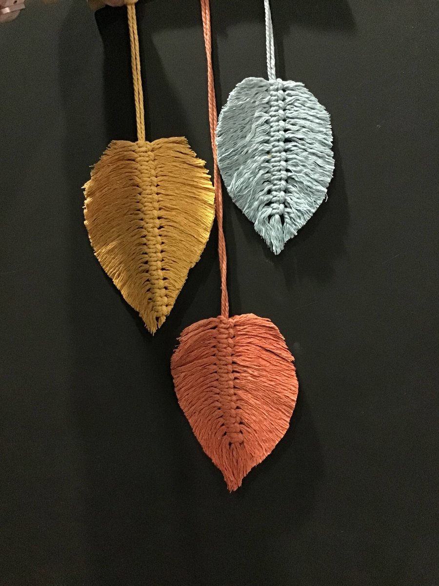 Rotherhamcreat2's tweet image. A super afternoon with our lovely learners for our Macrame Leaf Hanging course. Anew skills for everyone who joined us and what a great job everyone did. We love these. Beautiful colour combinations too. #awesomeadults #alwayslearning #newskills #timeout