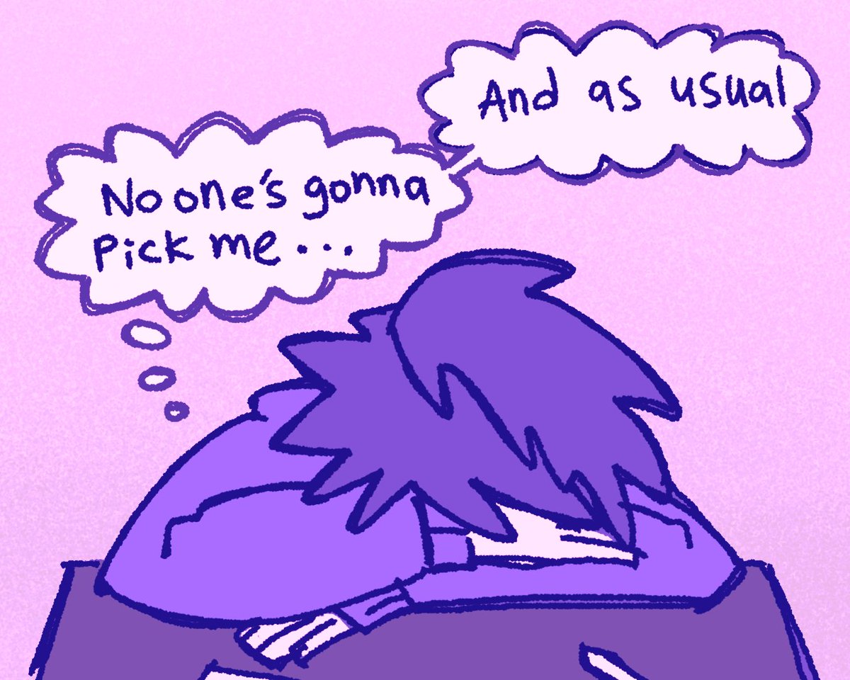 DarkNymite's tweet photo. (1/4) Simple Gestures Comic
Episode One: Partner Up

To be honest, it never feels great if we always be the last choice in class during group project... or maybe never be the choice after all... https://t.co/yQ1kCXMlQw