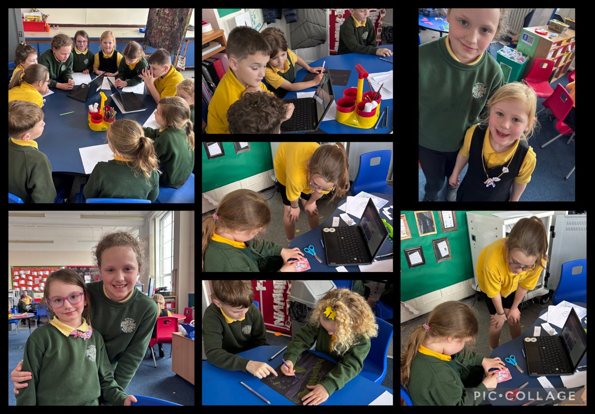 MissJones_YCS's tweet photo. Diolch i ddysgwyr yr Adran Iau am ein helpu ni gyda gwaith Celf a Chrefft yr Urdd. Thank you for your help! 🎨 https://t.co/z7AdSlz0vN
