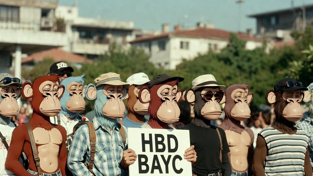 GM my fellow apes☀️

Hope you all have a great Thursday

Happy 5th Anniversary <a href="/BoredApeYC/">Bored Ape Yacht Club 🍌</a>