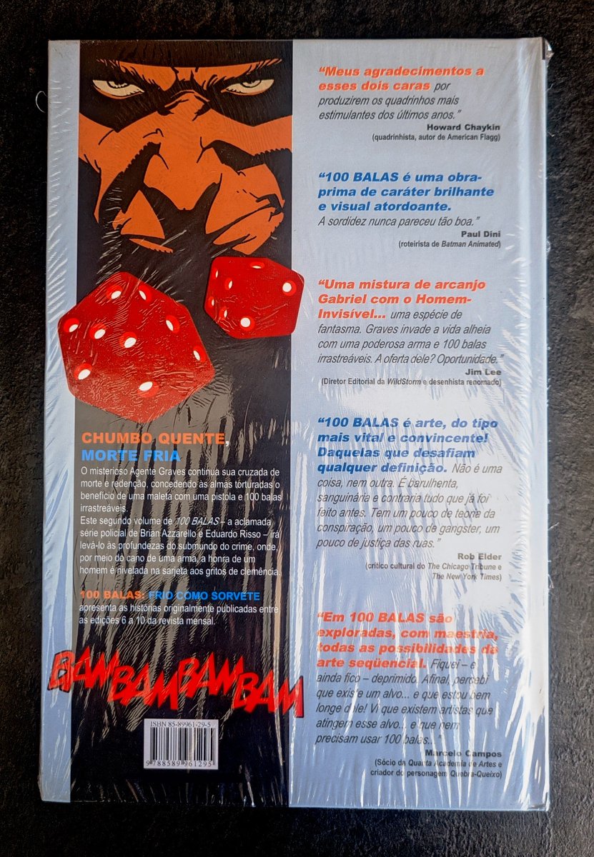 baudegibi's tweet photo. 100 Balas - Frio Como Sorvete - Brian Azzarello
Link para compra: https://t.co/QlqjHjOqvY
Condição: Novo e Lacrado!
Publicado em: março de 2006
Editora: Opera Graphica
Licenciador: DC (Vertigo)
Categoria: Álbum de Luxo https://t.co/5q8sOdNr5U