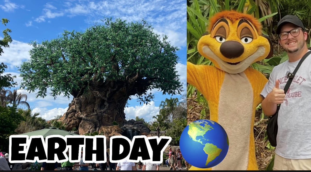 Celebrating Earth Day at Animal Kingdom! 
<a href="/DisneyParks/">Disney Parks</a> <a href="/WaltDisneyWorld/">Walt Disney World</a> 
youtu.be/n7ByGzWjH7k?si… via <a href="/YouTube/">YouTube</a>