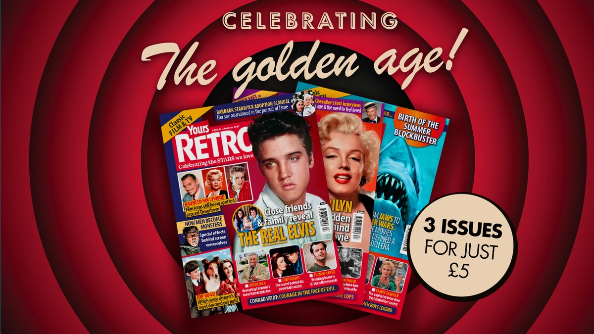 RetroYours's tweet photo. 3 issues for £5 Yours Retro subscription 🌸✨

Relive the golden decades of the ’50s, ’60s, ’70s and ’80s with classic stars, timeless tracks, vintage fashion and heart-warming memories - delivered straight to your door each month.

Subscribe today: https://t.co/lPM3nDh9yV https://t.co/KKnuY9npD7