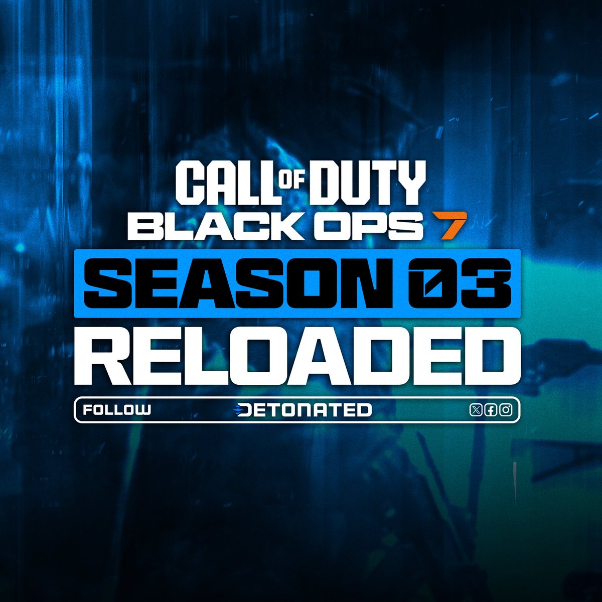 DETONATEDcom's tweet image. NEW #BlackOps7 Update TODAY 👀

💥 Week 4 Challenges — Harpoon Gun
💥 ANIMATED ‘Death Roll’ Camo

Maybe Season 3 Reloaded Teasers? 🤞
