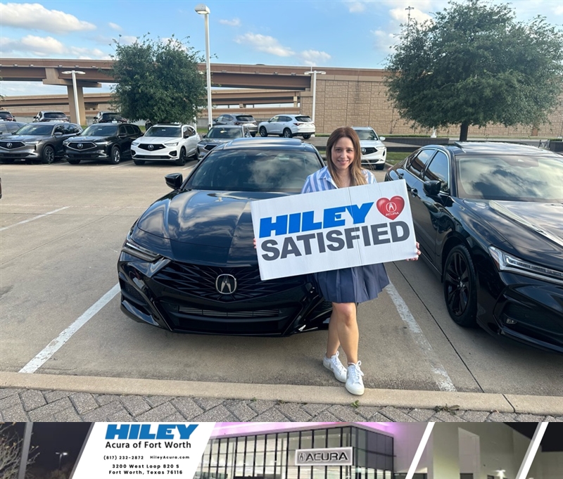 HileyAcura's tweet image. #HappyAnniversary to Valerie and your 2024 #Acura #Tlx from Jim Haas at Hiley Acura!