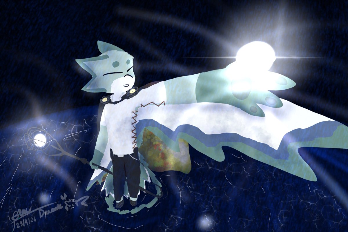 Blue_DraconicSt's tweet photo. March Art and April Art of my feathery bird boi https://t.co/QgYn0KSWBS
