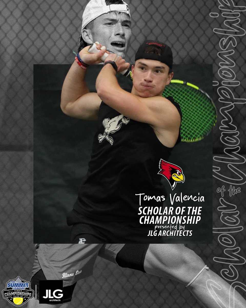 TheSummitLeague's tweet photo. Owning a 3.97 GPA in Finance and Economics...  

The 2026 #SummitMTEN 𝙎𝙘𝙝𝙤𝙡𝙖𝙧 𝙤𝙛 𝙩𝙝𝙚 𝘾𝙝𝙖𝙢𝙥𝙞𝙤𝙣𝙨𝙝𝙞𝙥 presented by @JLGArchitects is Tomas Valencia of @RedbirdMTEN‼️ 

#ReachTheSummit https://t.co/Ntju6hMP1a