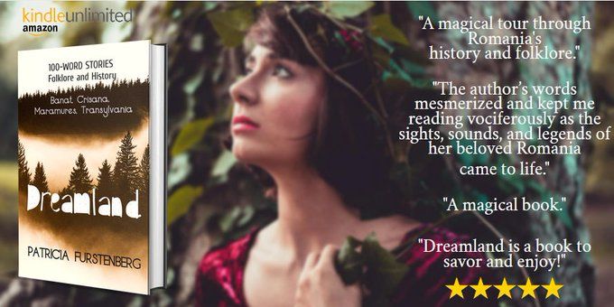 authorrochelle's tweet image. 💙💛Patricia Furstenberg 🏰#WhenSecretsBloom❄️🌲
@PatFurstenberg

🏰DREAMLAND🌲
"Highly recommended to a multiplicity of readers, but especially to those who enjoy beautiful prose, history, legends, and folklore."
buff.ly/YLuOk8a 

#shortstories #Transylvania #TravelRead