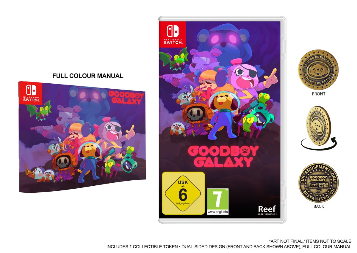 Goodboy Galaxy (out NOW on Steam!) tweet media