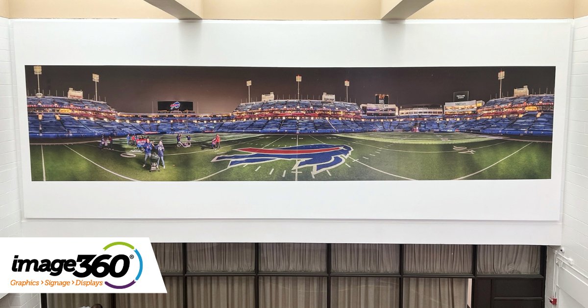 i360Rochester's tweet photo. We’re proud to share a recent large-scale vinyl wall wrap completed for the Rochester Institute of Technology as part of the RIT Big Shot project.

https://t.co/4SNASrVtTC

#RITBigShot #LargeFormatPrinting #VinylWallWrap #BuffaloBills #HighmarkStadium #Image360RochesterNY https://t.co/3ikgLmwII0