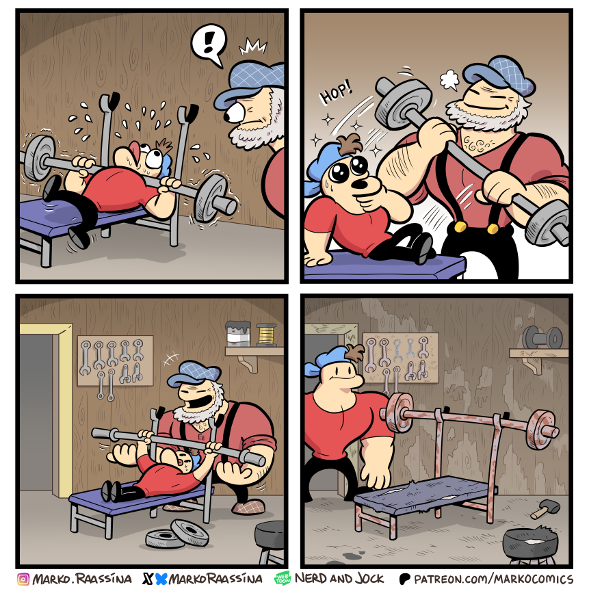 Marko (Nerd and Jock Comics) tweet media