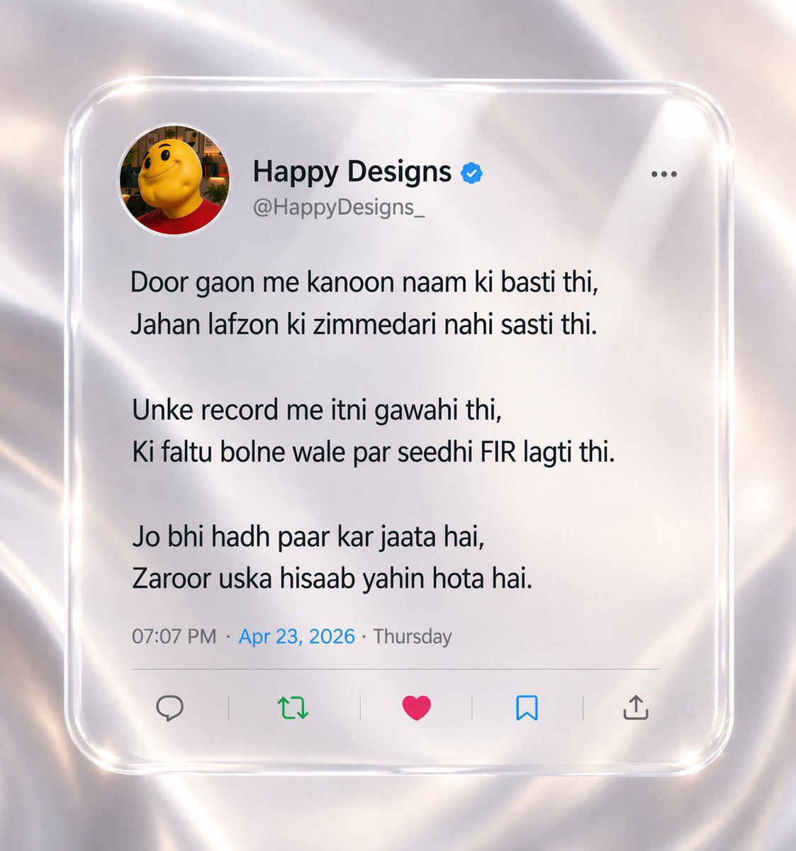 Happy Designs tweet media