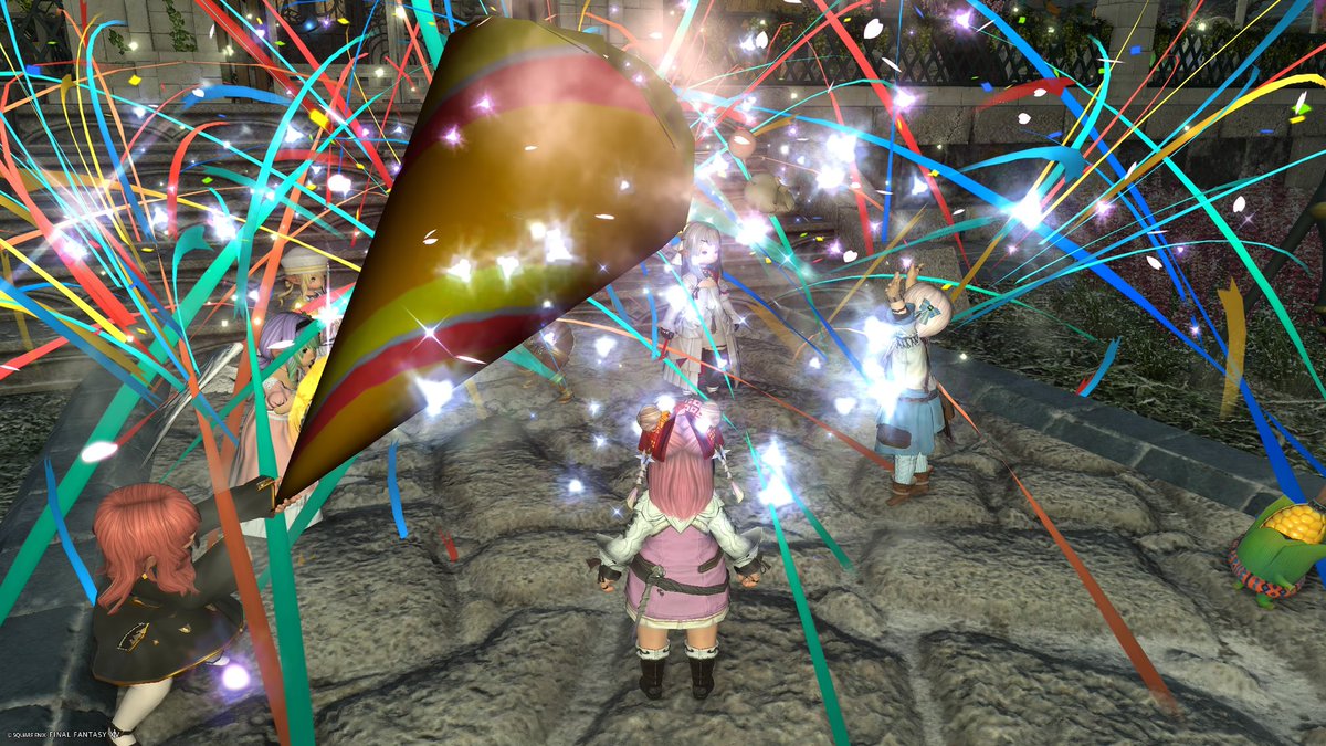 mario7974's tweet photo. おやララです〜 今日はLala For Oneに新しい人が入った歓迎会にアラルレに行ってきたよー 不慣れな侍でオーボンヌ！ 奇跡的に死なずにすんだ… #FF14 #おやララ #ララフェル #LalaForOne https://t.co/6agmTUvEbd