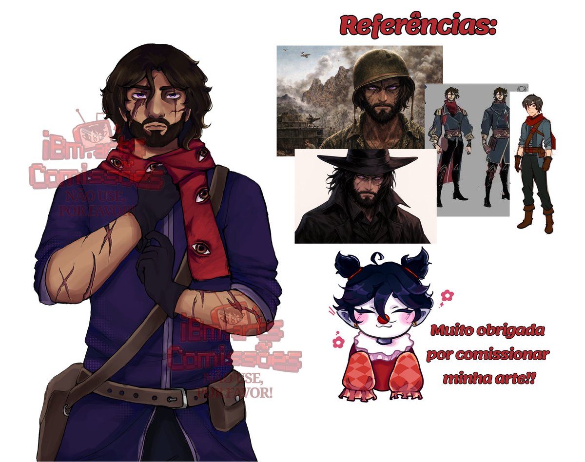 Comissões abertas! • ibm.arts tweet media