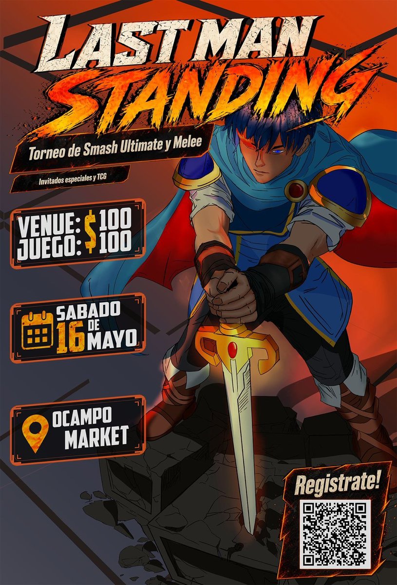 OutcastMty_gg's tweet photo. Ya esta abierto el registro para nuestro siguiente torneo en colaboración con @fortune_ferret. Los esperamos el 16 de Mayo en OcampoMarket

Smash, comida, TCG e invitados especiales

Venue: 100$ mx
Pot: 100$ mx

Mas informacion en: https://t.co/hu2QO8ErWa https://t.co/4IEays3fFf