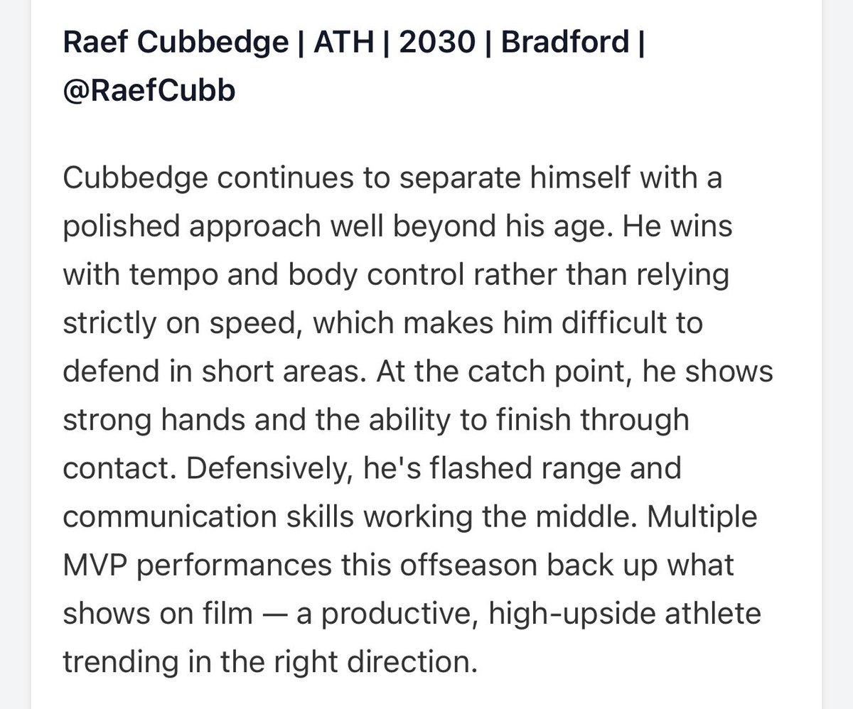 Raef Cubbedge tweet media