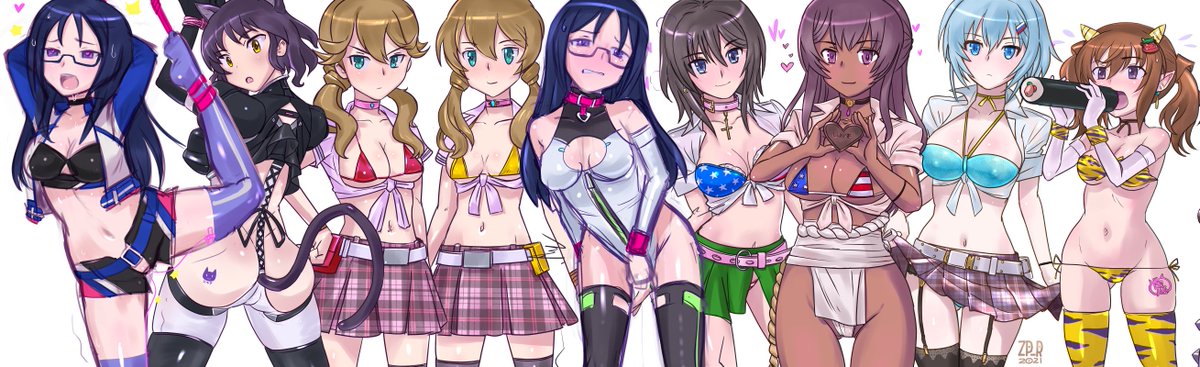 #性癖を一つ開示する見た人もやる
並んでる絵 