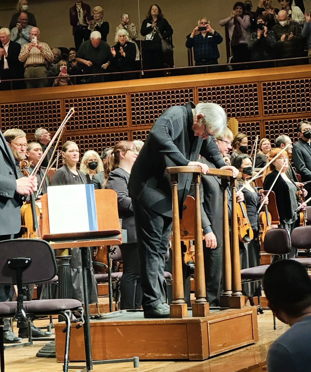 goldenrulesgal's tweet photo. Yesterday wasn’t just an ending. It was a standing ovation for a legacy that will resonate far beyond this stage. Thank you, Maestro. 🎶

#MTT #MichaelTilsonThomas #SanFranciscoSymphony #DaviesSymphonyHall https://t.co/QDO4bREz8I