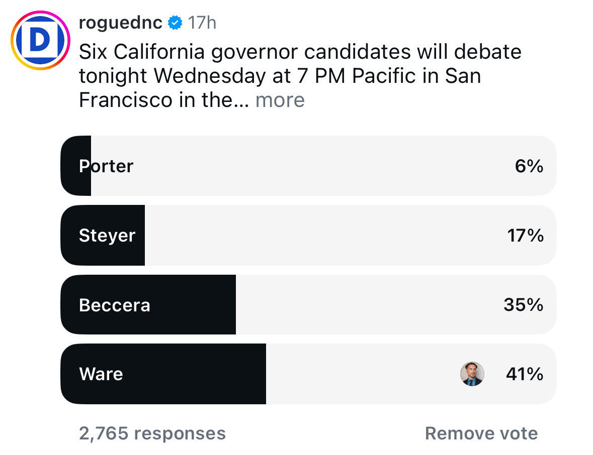 Dr. Butch Ware for California Governor 2026 tweet media