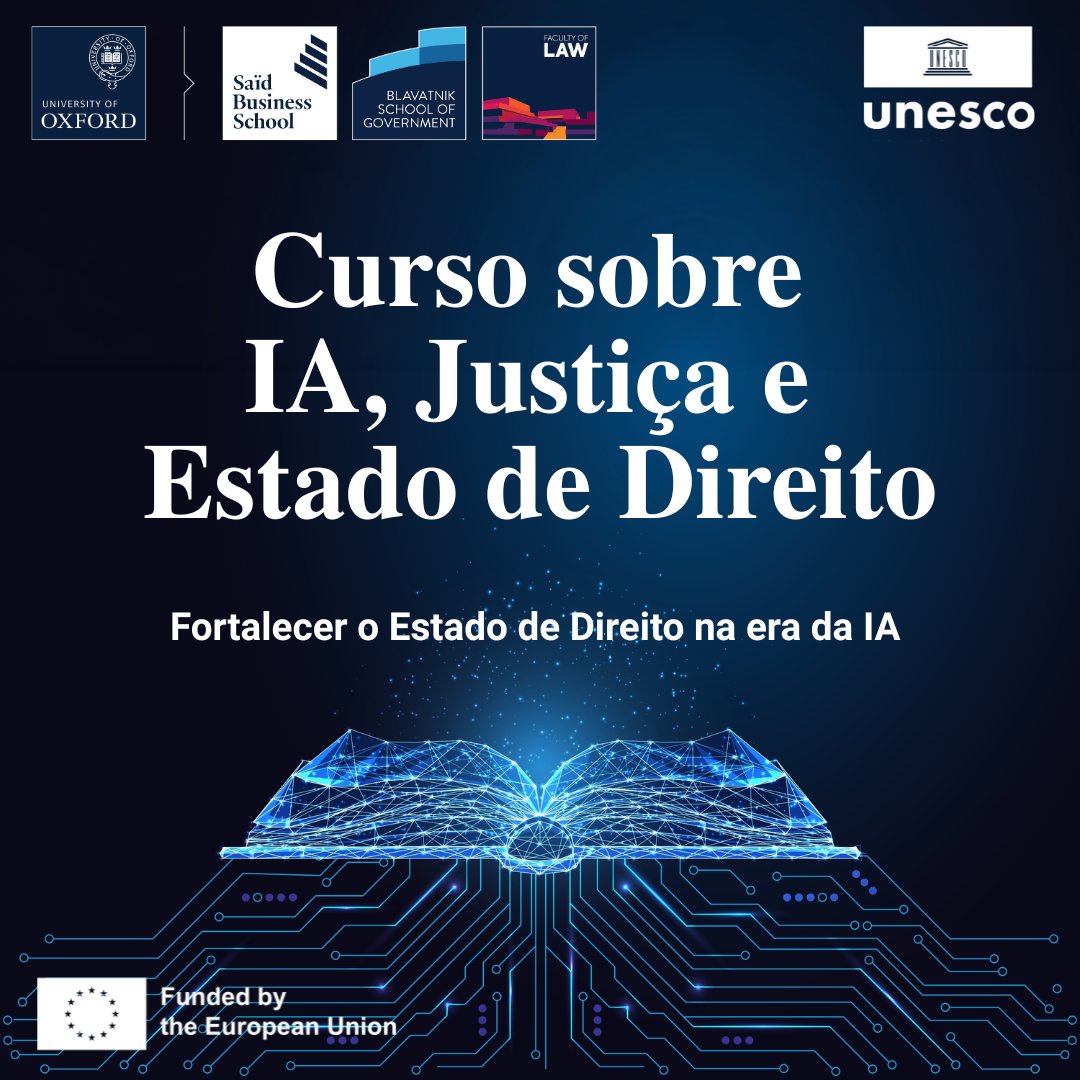 UNESCOBrasil's tweet image. Como os tribunais devem reagir quando a #IA entra no sistema judiciário?  ​

Explore a equidade, a transparência, a prestação de contas, o acesso à justiça e os direitos das mulheres na era da IA. 🌍

Inscreva-se gratuitamente: oxsbs.link/unesco-aij