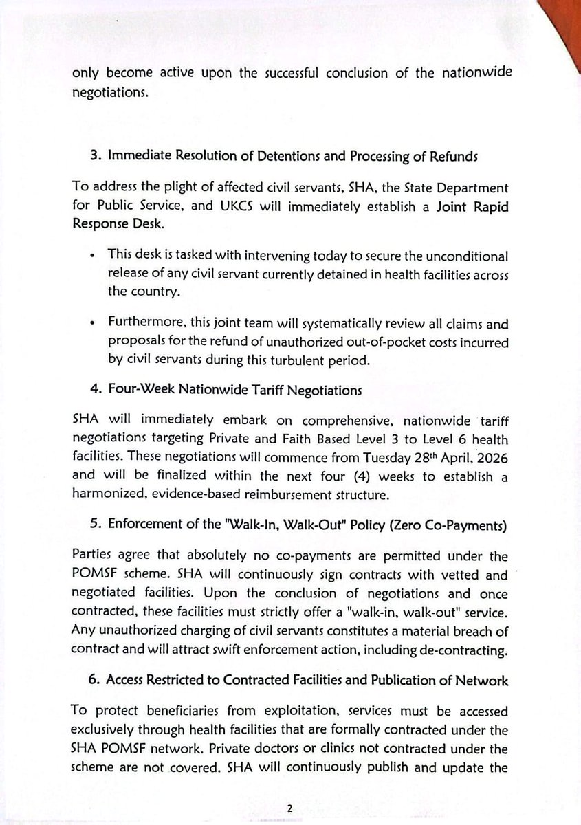 Ministry of Health tweet media