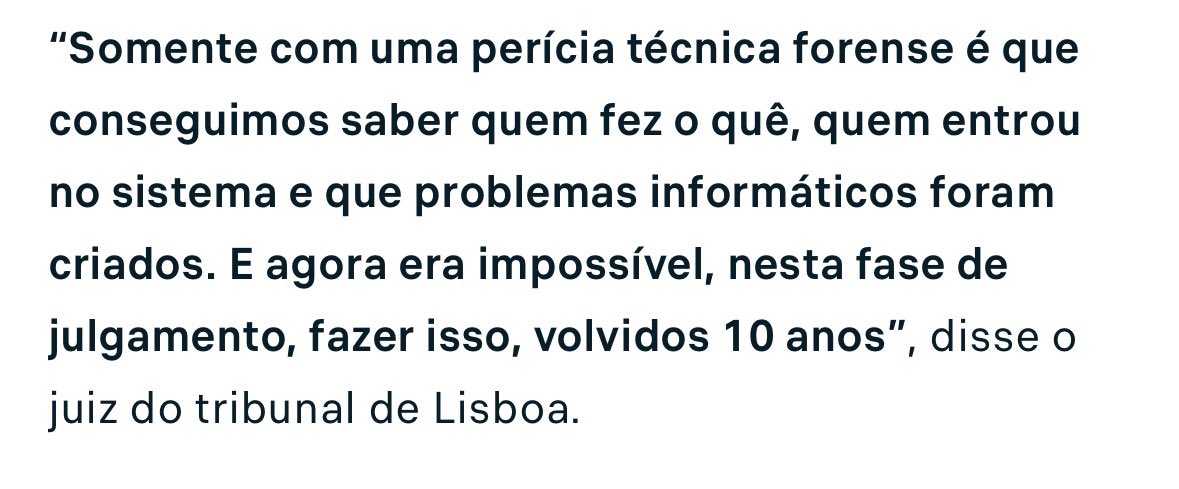 slb "absolvido"...#SacoAzul