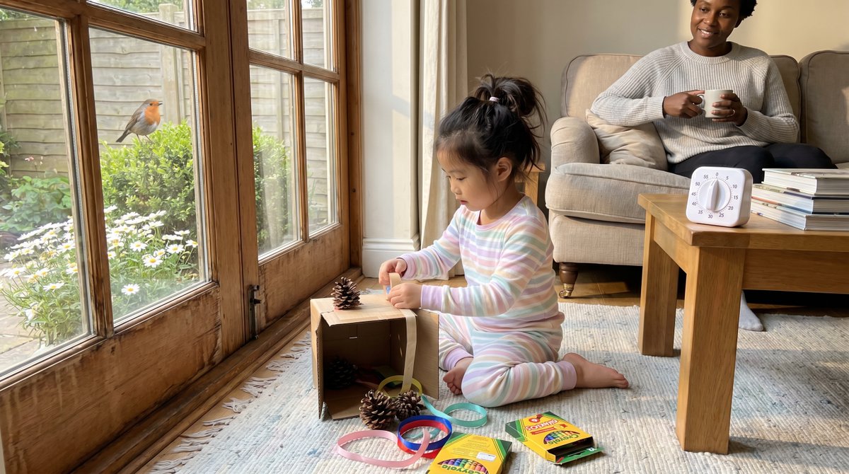 StorypieApp's tweet image. Spring mornings hold quiet windows—what if boredom sparks your child's best ideas? Try a 10-minute quiet window before play. Read: mystorypie.com/blog/en/boredo… #Boredom #Parenting