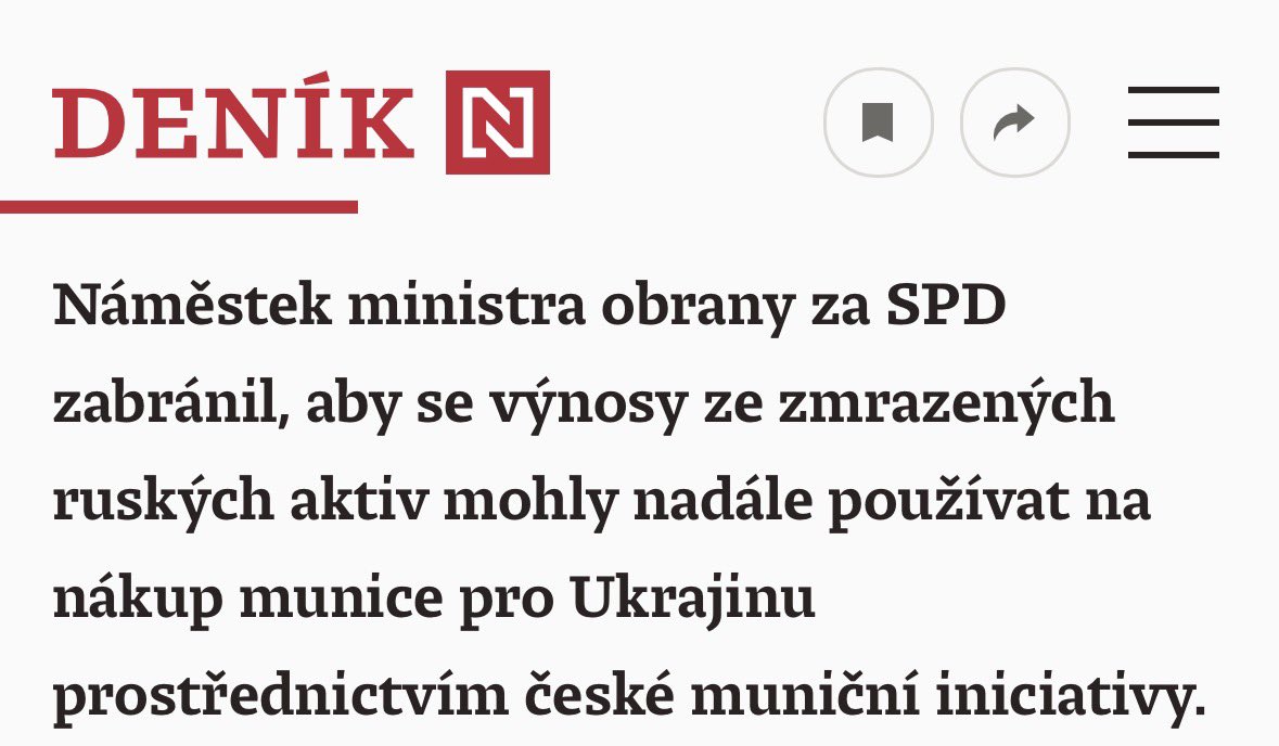 SPD zabránilo dalšímu posílání zbraní na Ukrajinu přes Českou republiku.👍🏻 Podporujeme mír, ne válku!