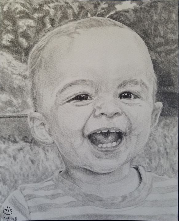NannerSnow59's tweet photo. Art of the Day! "Grandbabies - 2 of 5". View at: https://t.co/6Cm46S9jfT https://t.co/Cd8WATLXyZ