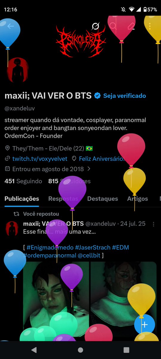 maxii; VAI VER O BTS tweet media