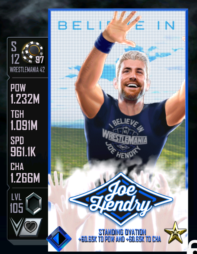 ELRB0W's tweet photo. 1st Leilani unlock was fast + Joe's pro #WWESuperCard https://t.co/Yb72bGO7fO
