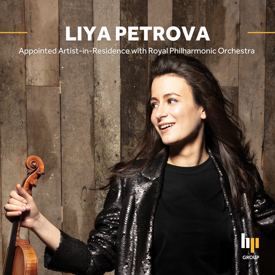 HarrisonParrott's tweet photo. 📣  We are delighted to announce that violinist Liya Petrova has been appointed Artist-in-Residence with the Royal Philharmonic Orchestra for the 2026/27 season. 

Read more:
https://t.co/nQTF9HMFqN https://t.co/QLhS31Yanb