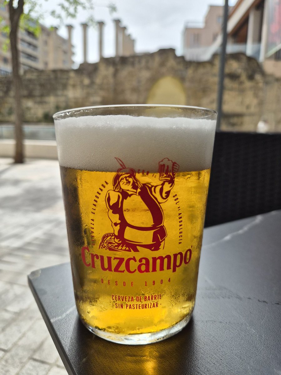 gazbrown's tweet photo. @PintsBeauty Cruzcampo desde 1904. Córdoba, España. https://t.co/czIgkiOEvE