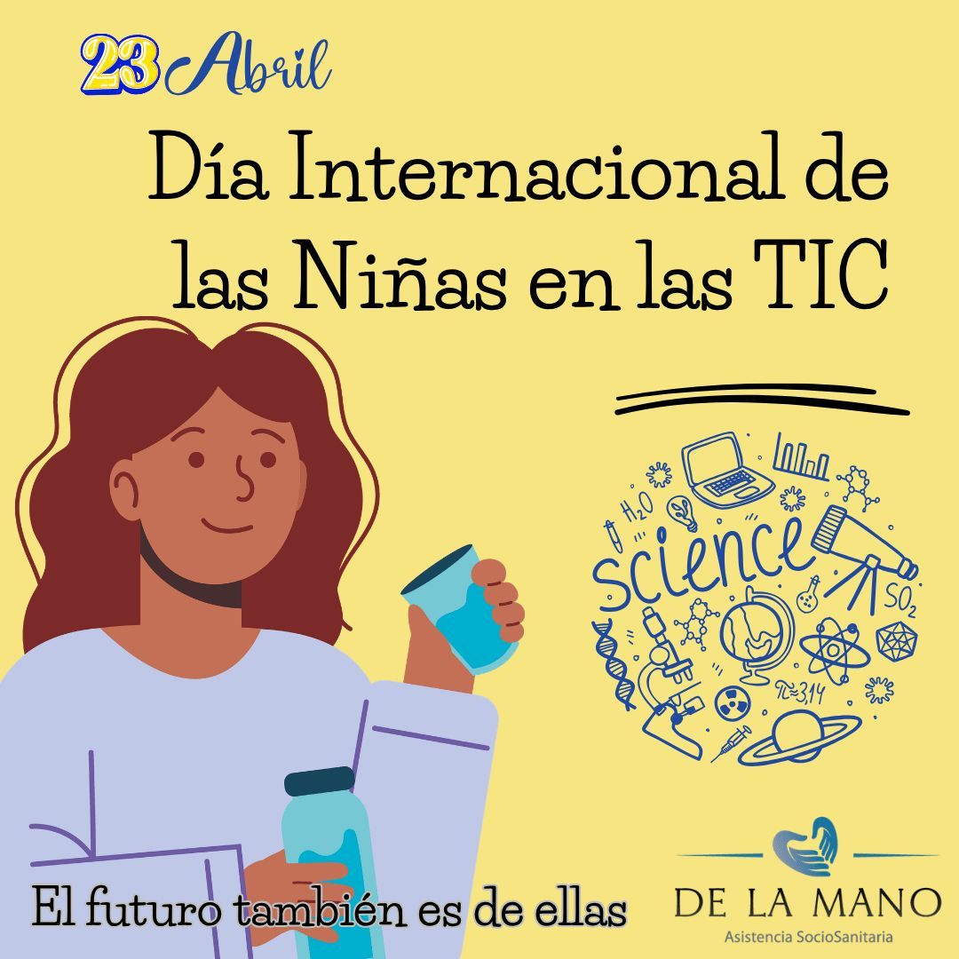 dlm_asistencia's tweet image. Hoy celebramos el talento que cambia el mundo. 💻✨
Más niñas en tecnología, más futuro para todos.
#NiñasEnLasTIC #Tecnología #Futuro #Igualdad #Educación #Innovación