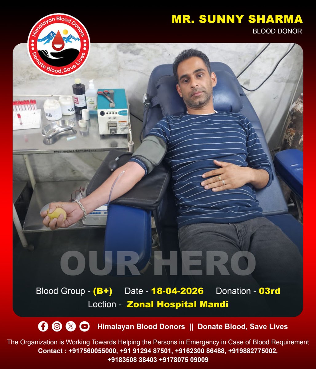 Himalayan Blood Donors tweet media