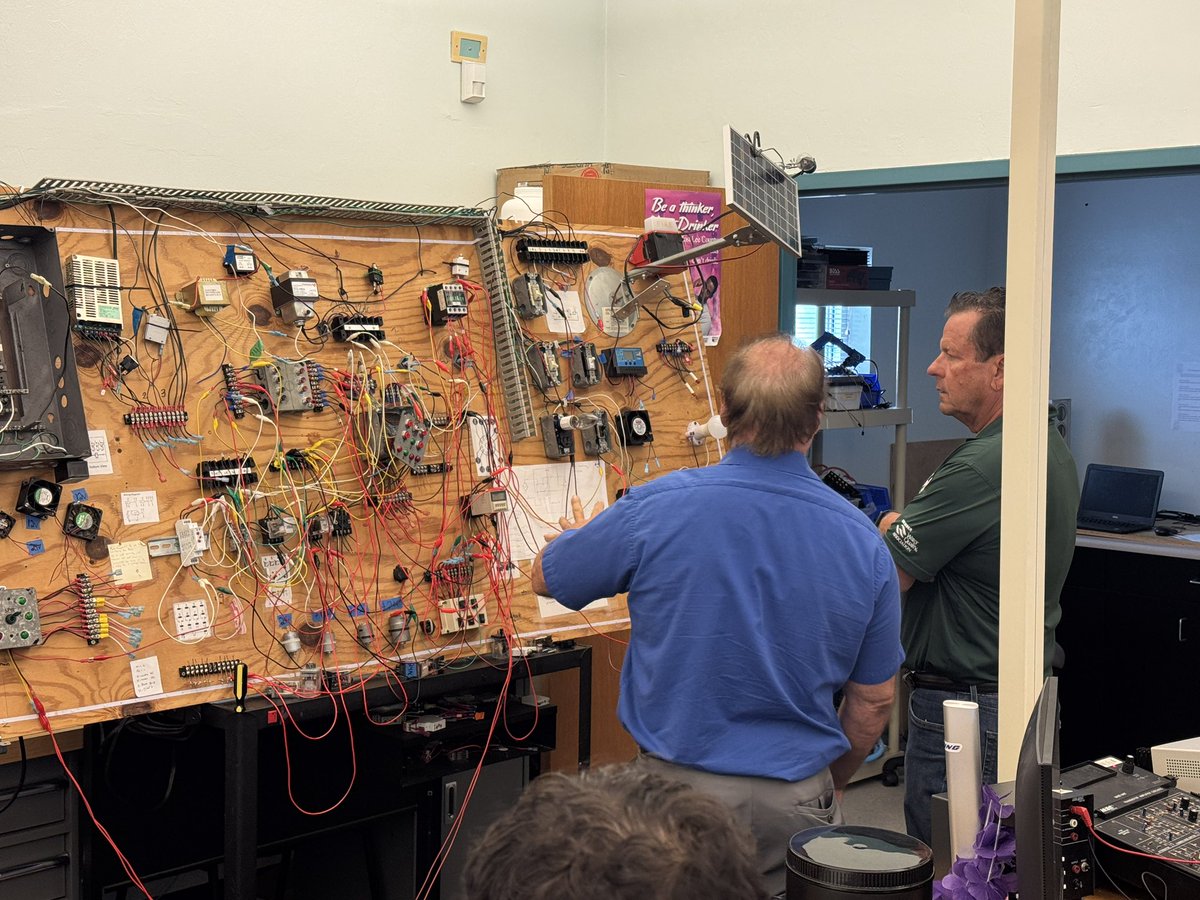 ARCCTC's tweet image. Thank you to Joel Brow from Coastal Energy Water, Air @CEWARainsoft for speaking with our Electronic Technology  class about opportunities in your #service division. Looking forward to having you back on campus in 2 weeks to speak with our Digital Design/Marketing students!