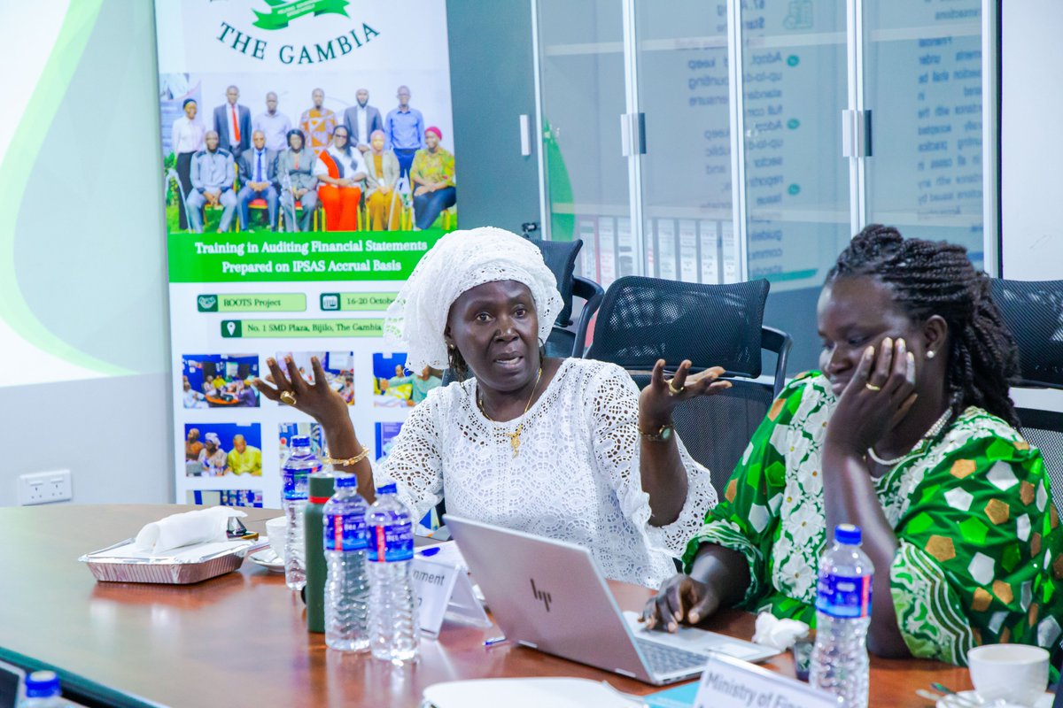 NAOGambia's tweet image. Support for a sector-wide capacity needs #assessment as well as continuous engagement were highlighted as recommendations including technical assistance to transition entities including SOEs, to the required reporting #standards.