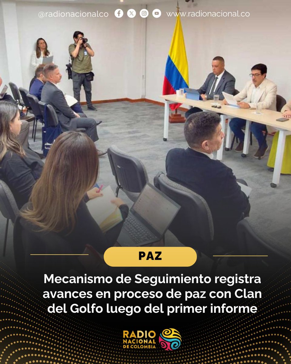 RadNalCo's tweet image. #Paz El reporte destaca progresos en 5 municipios, instalación de equipos territoriales para la construcción de paz y coordinación institucional para avanzar en distintos compromisos.📜

Los detalles📲radionacional.co/actualidad/paz…