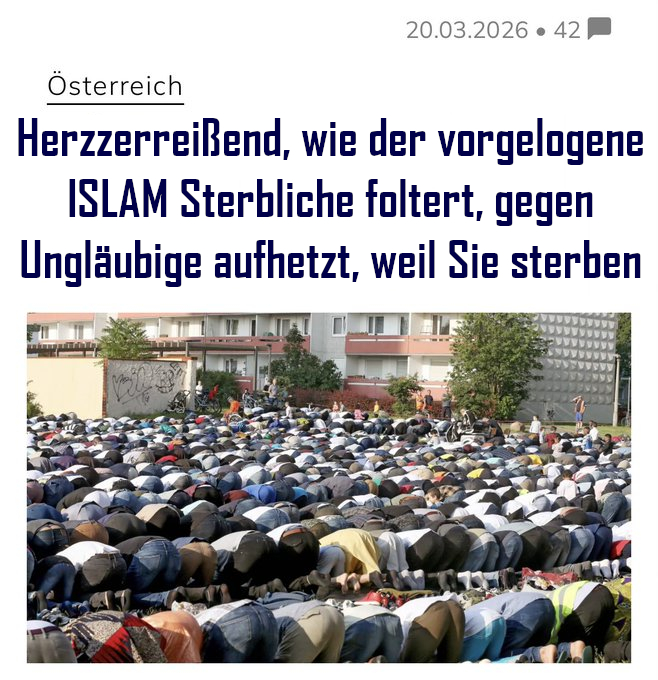 Ungläubige aller Länder vereinigt euch tweet media